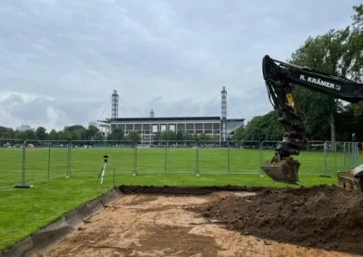 Sportplatzbau im Stadionumfeld Müngersdorf